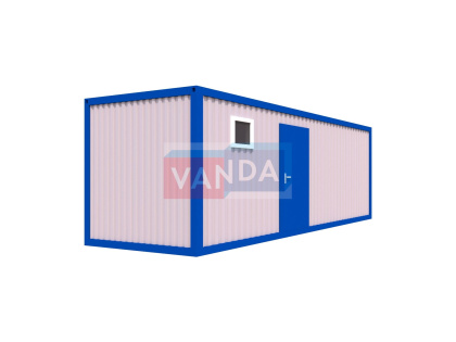 Офисный блок-контейнер с тамбуром № 8 (вариант 1)